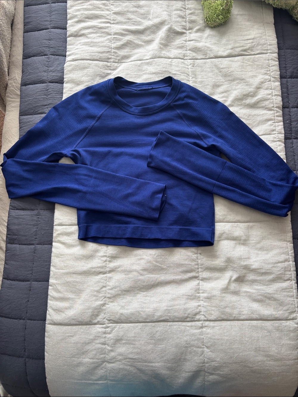 Lululemon swiftly tech long sleeve cropped